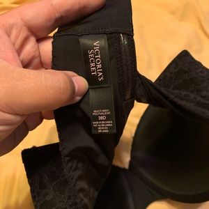 Victoria Secret black push up bra